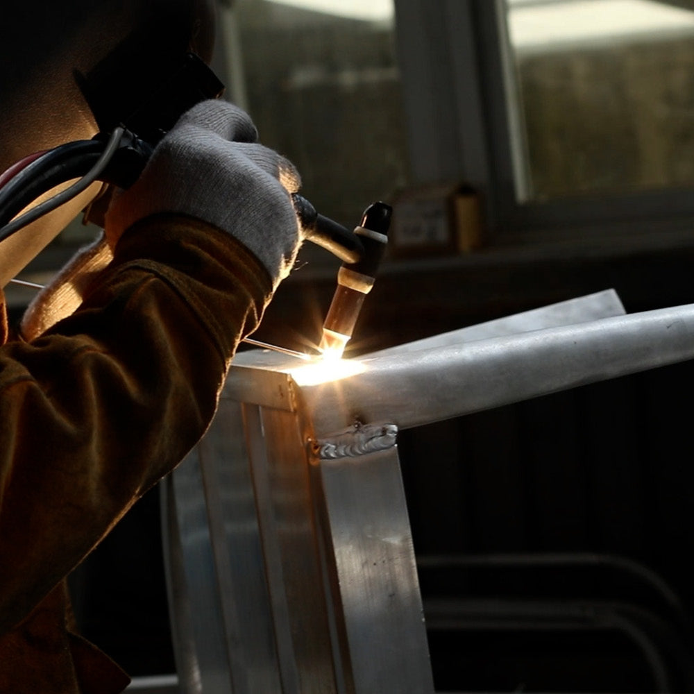 Frames, precision welded by hand