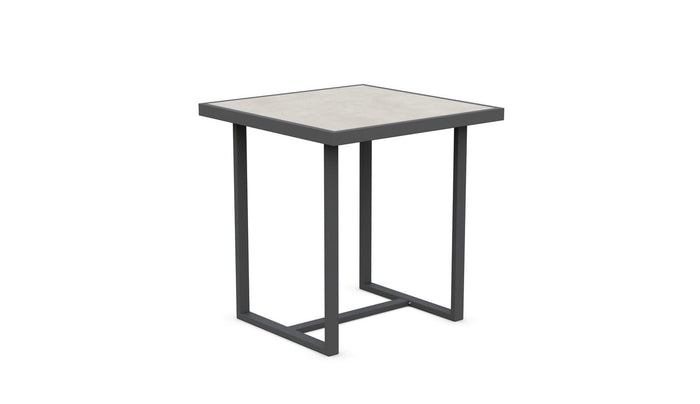 Pavia | 35" Counter Table - Charcoal - Dekton Top