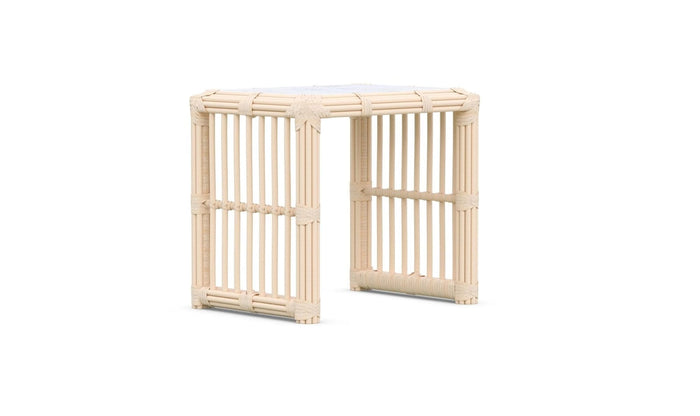 Paloma | Side Table - Carrara Marble Top