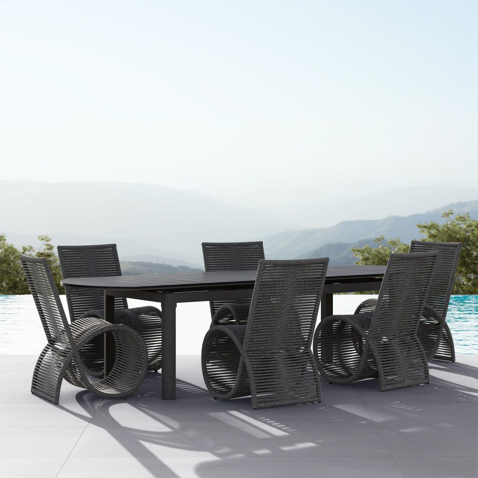 Seville | Extendable Dining Table - Anchor Gray Dining Tables Azzurro Living