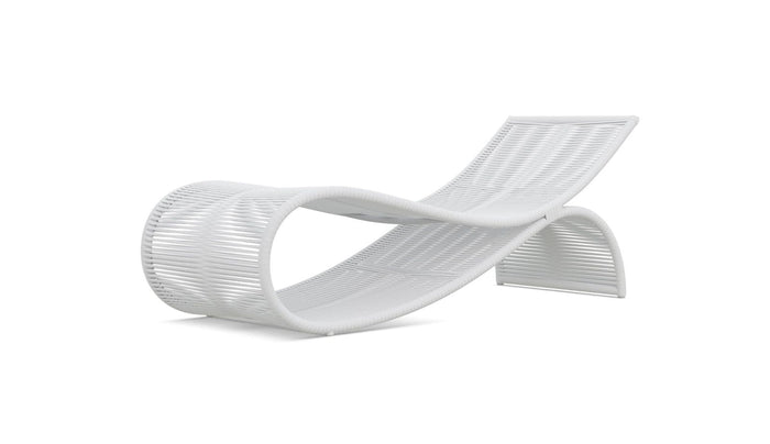 Wave | Chaise Lounge - White Mist