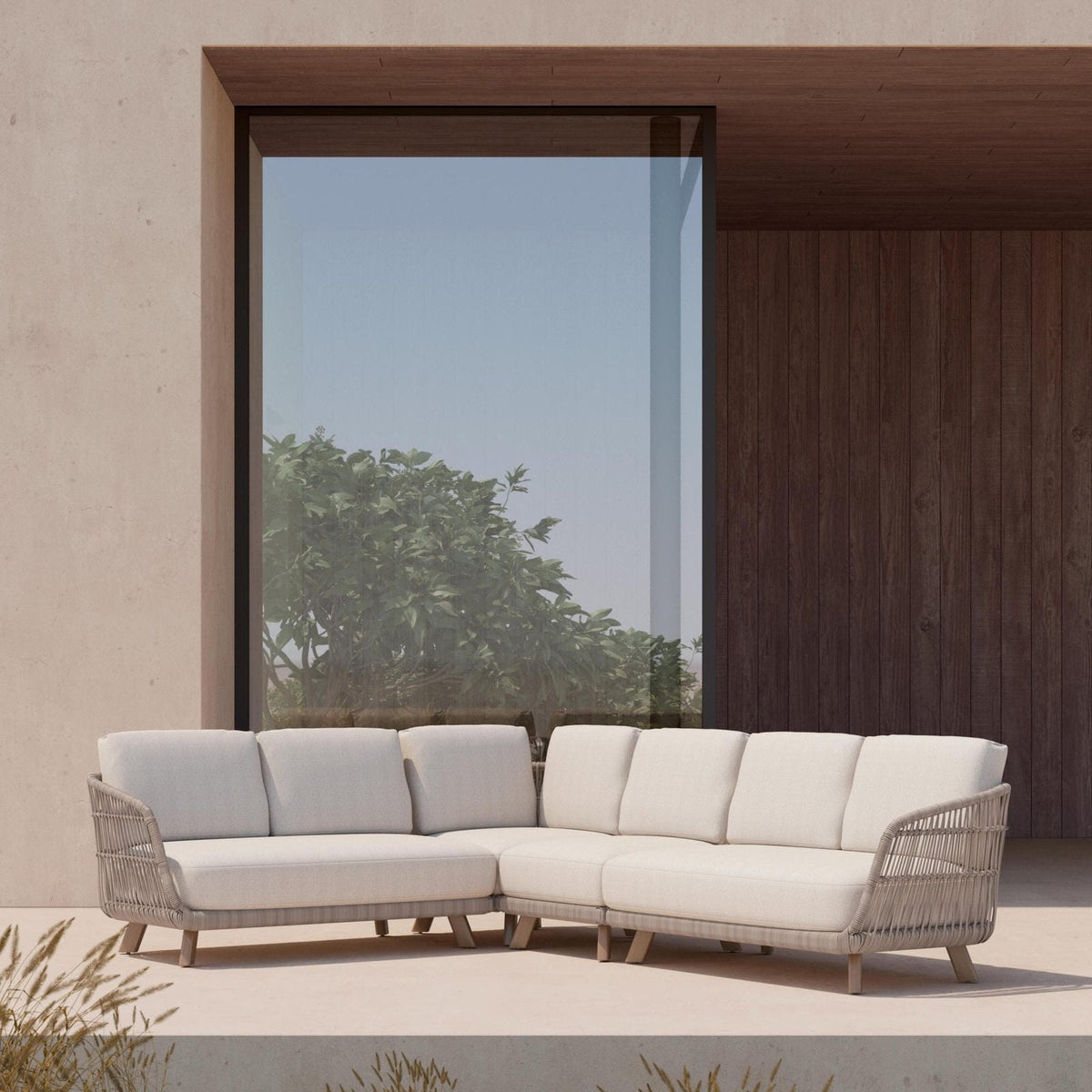 Sicily | Sectional Sofa 4pc Sectionals Azzurro Living