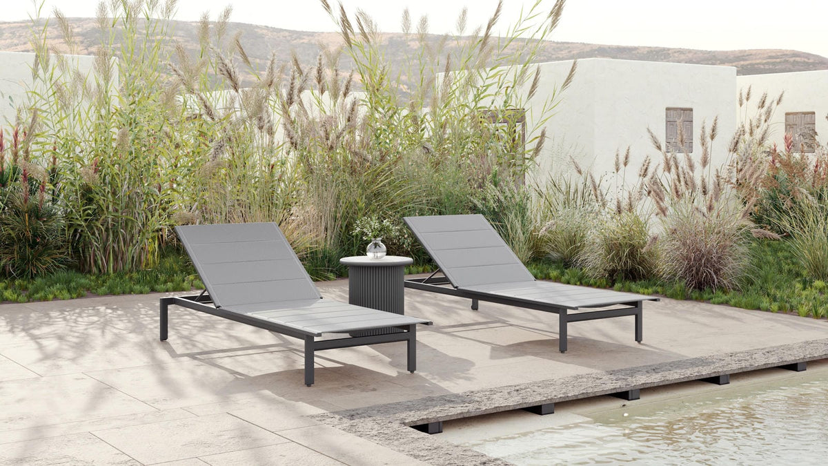 Palma | Side Table - Charcoal Side Tables Azzurro Living