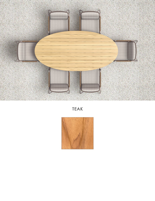Natural teak