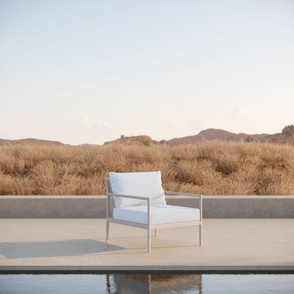 Madeira | Club Chair - Ivory Club Chairs Azzurro Living