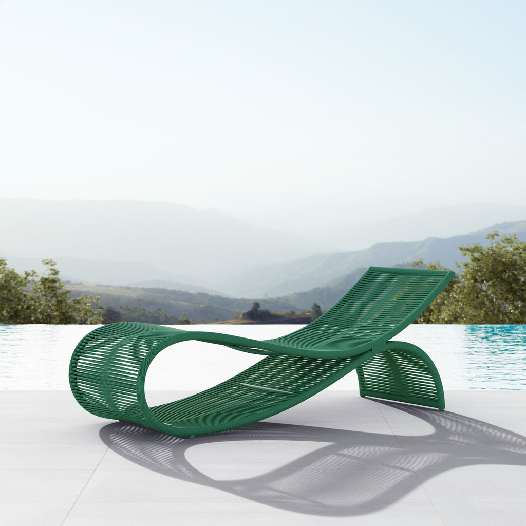 Wave | Chaise Lounge - Hunter Lounge Chairs Azzurro Living