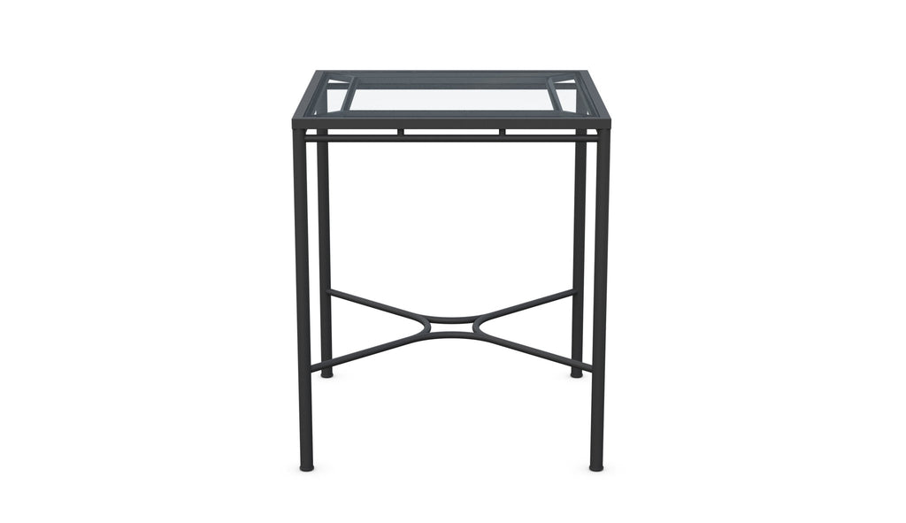 Athens | Bar Table - Glass Top Dining Table-Bar Azzurro Living