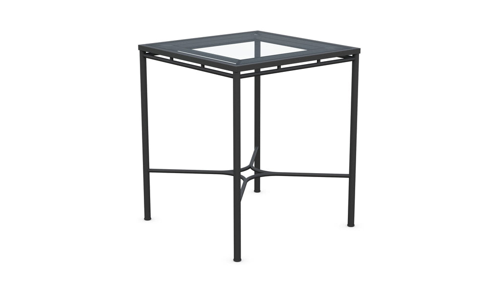 Athens | Bar Table - Glass Top Dining Table-Bar Azzurro Living