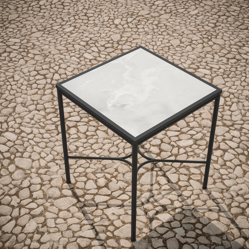 Athens | Bar Table - Dekton Top Dining Table-Bar Azzurro Living