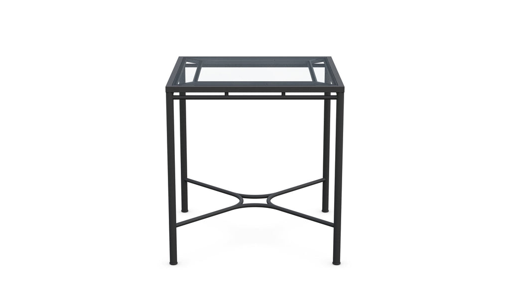 Athens | Counter Table - Glass Top Dining Table-Counter Azzurro Living