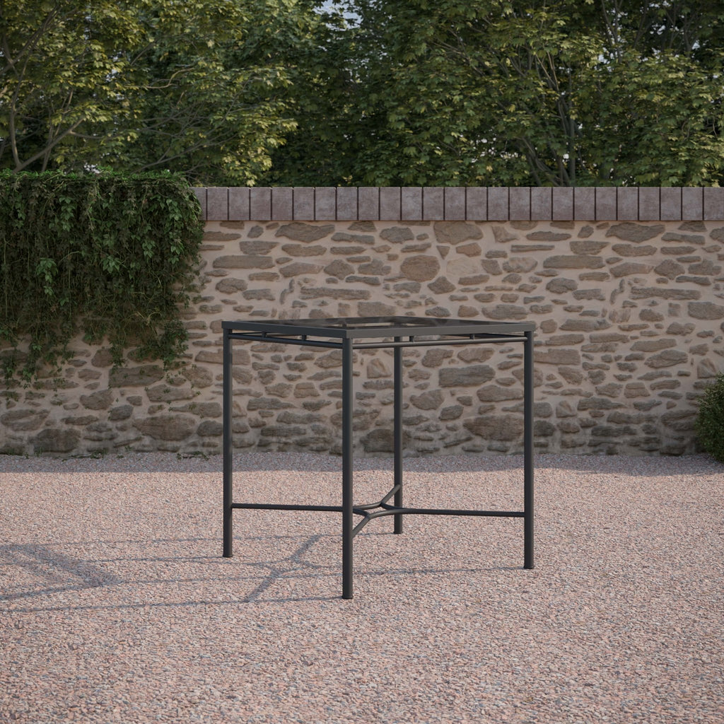 Athens | Counter Table - Glass Top Dining Table-Counter Azzurro Living