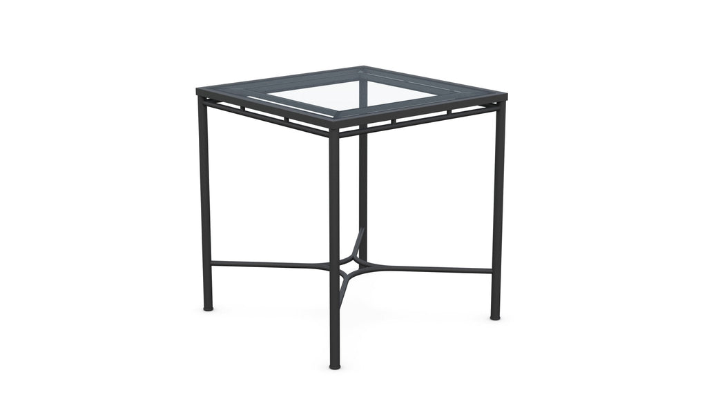 Athens | Counter Table - Glass Top Dining Table-Counter Azzurro Living