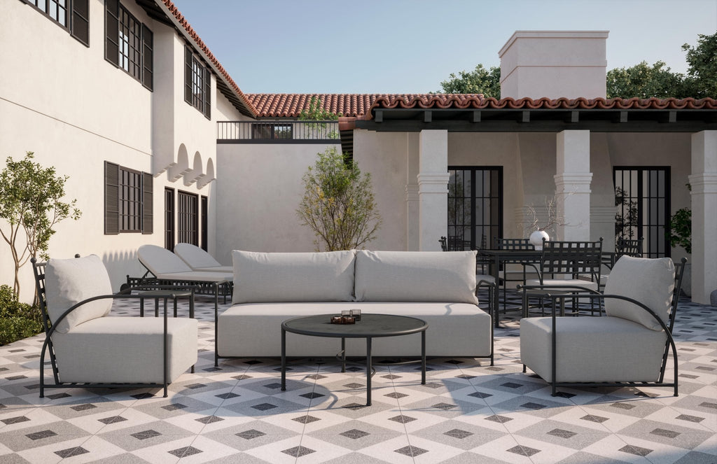 Athens High Back 3 Seat Sofa Sofas / Loveseats Azzurro Living