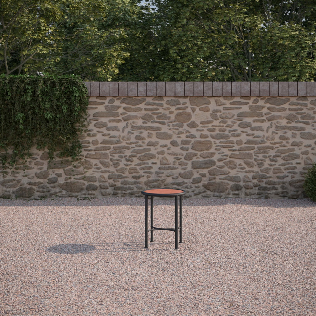 Athens Side Table - Umber Dekton Top Side Tables Azzurro Living