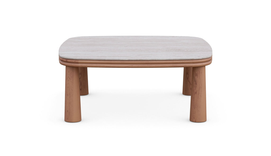 Biscayne | Coffee Table | Travertine - Azzurro LivingAzzurro Living