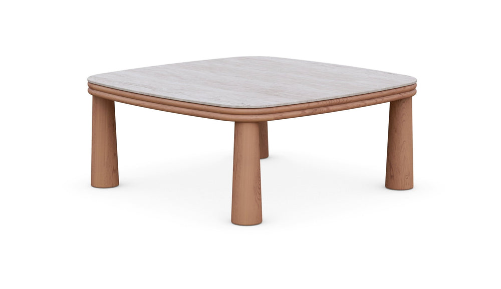 Biscayne | Coffee Table | Travertine - Azzurro LivingAzzurro Living