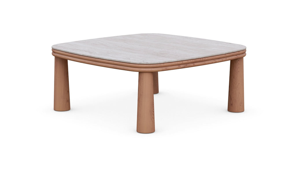 Biscayne | Coffee Table | Travertine - Azzurro LivingAzzurro Living