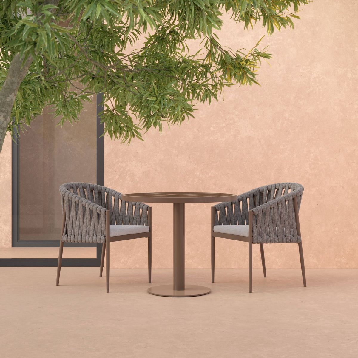 Bordeaux | Dining Table - Glass Top Dining Tables Azzurro Living