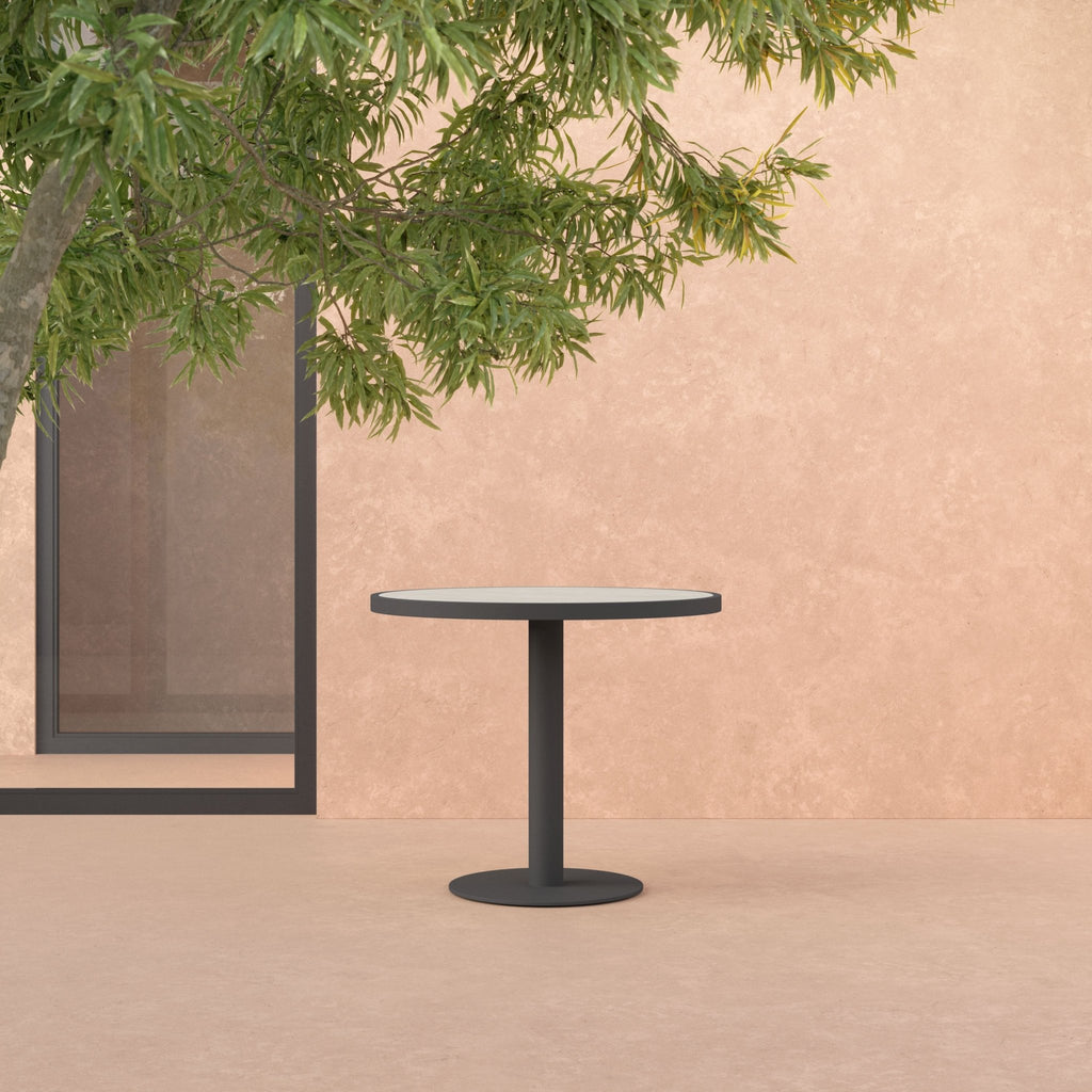 Bordeaux Dining Table Charcoal - Dekton Top Dining Tables Azzurro Living