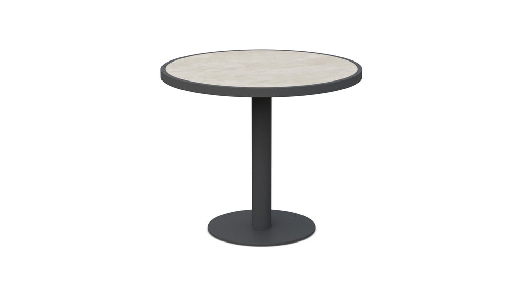 Bordeaux Dining Table Charcoal - Dekton Top Dining Tables Azzurro Living