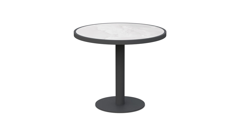Bordeaux Dining Table Charcoal - Dekton Top Dining Tables Azzurro Living