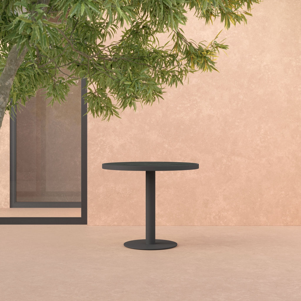 Bordeaux Dining Table Charcoal - Dekton Top Dining Tables Azzurro Living