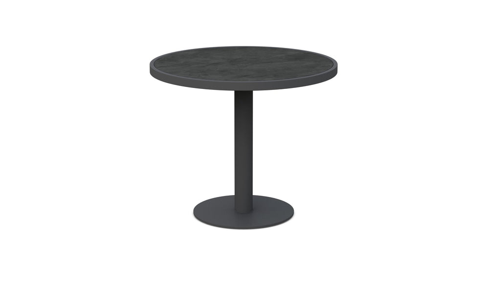 Bordeaux Dining Table Charcoal - Dekton Top Dining Tables Azzurro Living