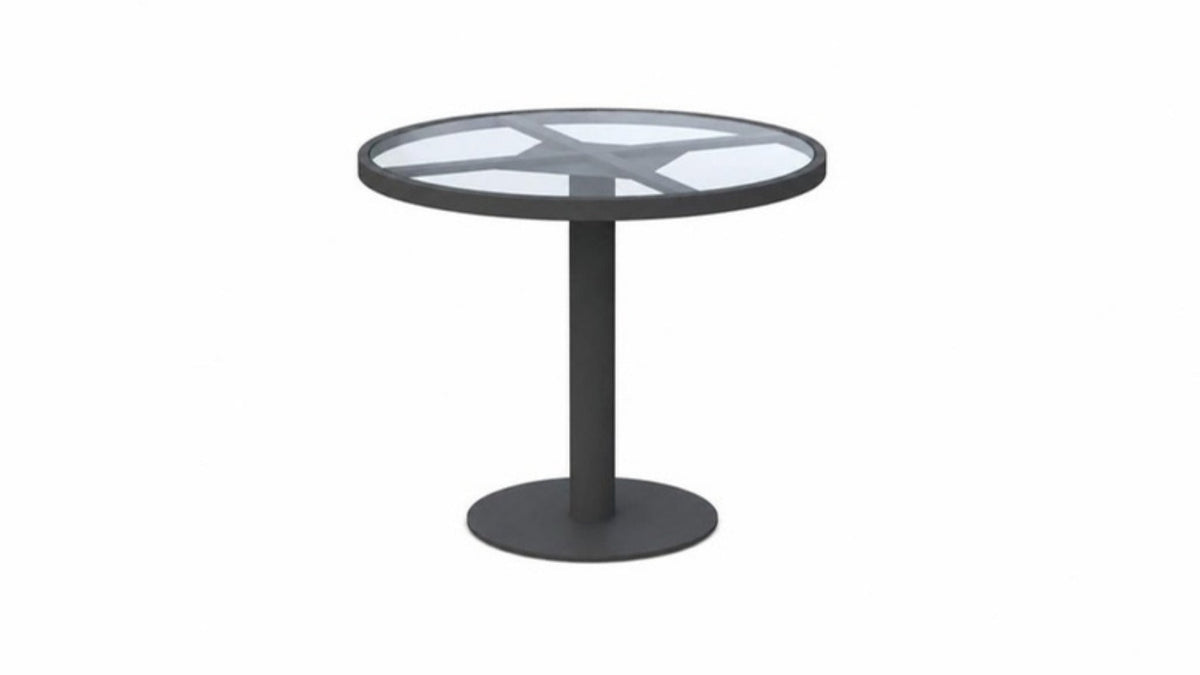 Bordeaux | Dining Table - Glass Top - Azzurro LivingAzzurro Living