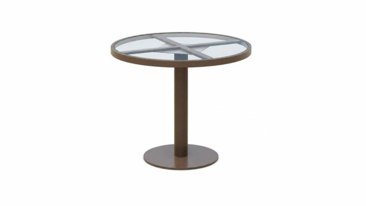 Bordeaux | Dining Table - Glass Top - Azzurro LivingAzzurro Living