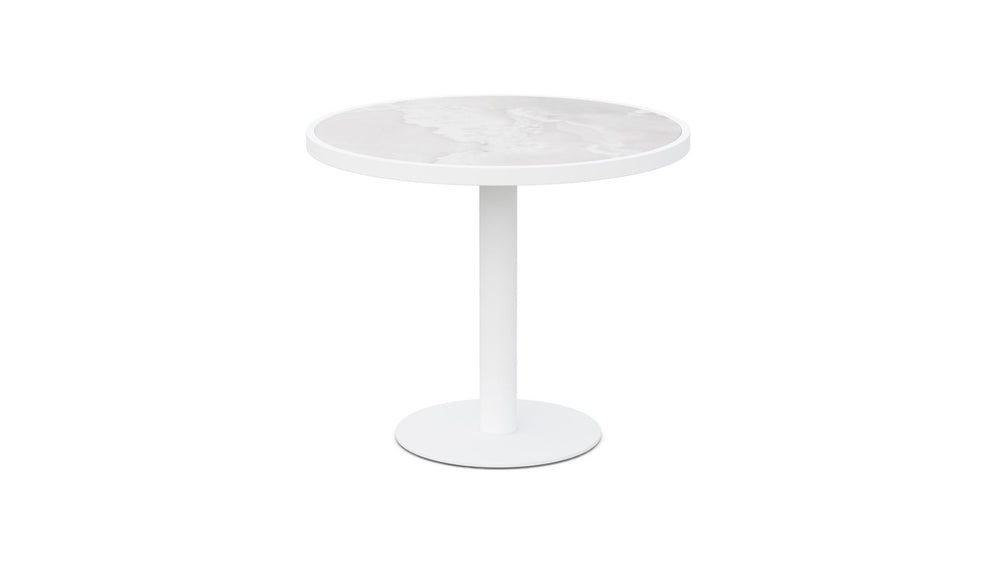 Bordeaux Dining Table White - Helena Dekton Top Dining Tables Azzurro Living