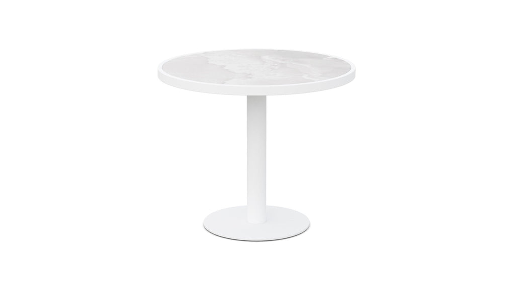 Bordeaux Dining Table White - Helena Dekton Top Dining Tables Azzurro Living