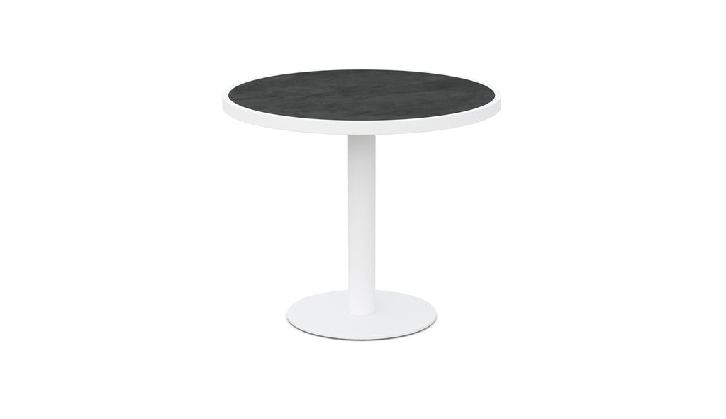 Bordeaux Dining Table White - Micron Dekton Top Dining Tables Azzurro Living