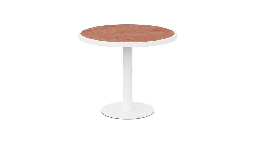 Bordeaux Dining Table White - Umber Dekton Top Dining Tables Azzurro Living