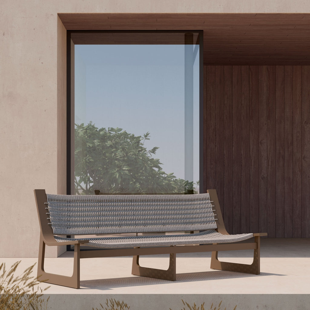 Cozumel | 3 Seat Sofa - Bronze Sofas / Loveseats Azzurro Living