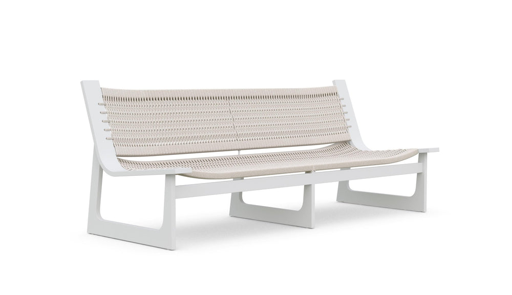 Cozumel 3 Seat Sofa White Sofas / Loveseats Azzurro Living