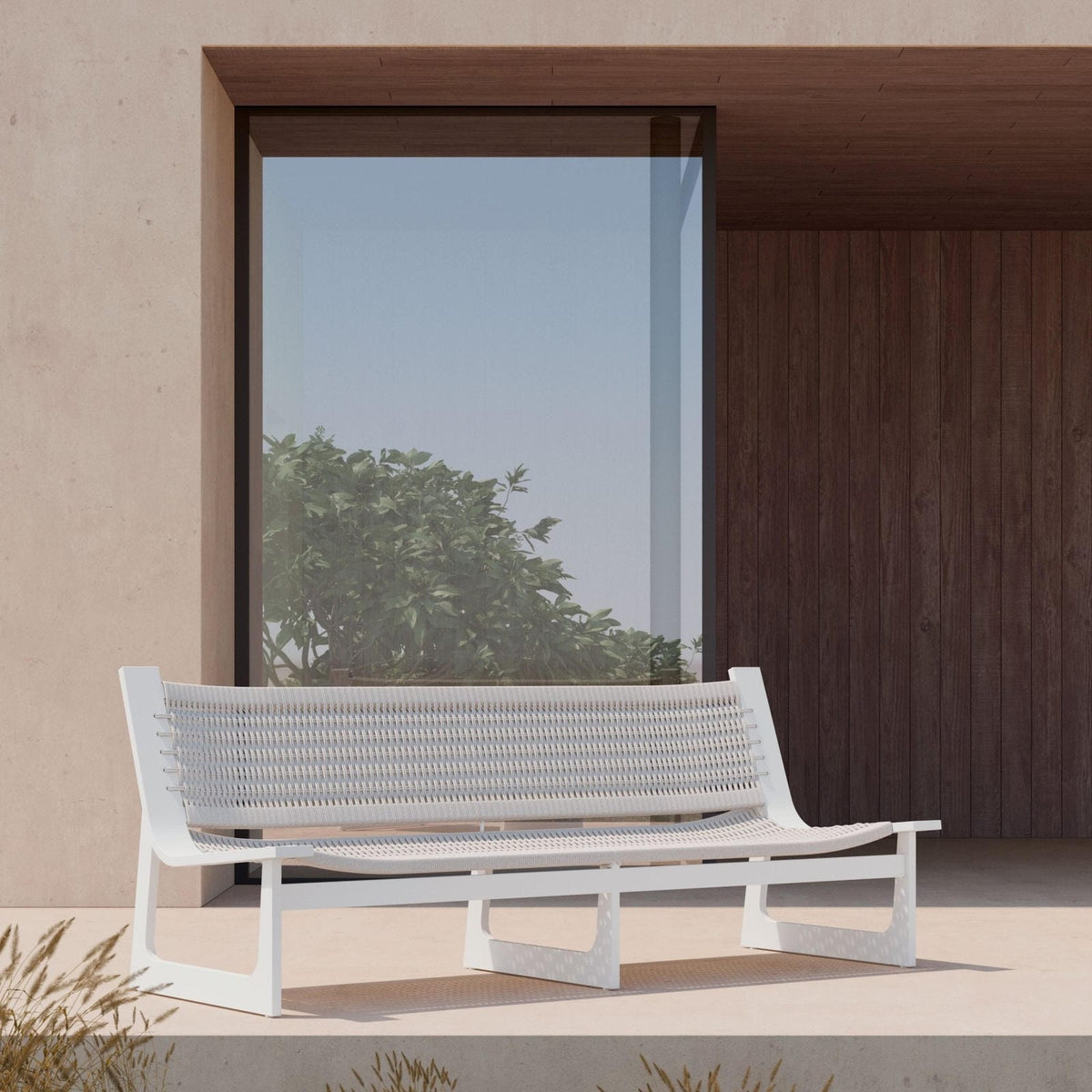 Cozumel | 3 Seat Sofa - White Sofas / Loveseats Azzurro Living