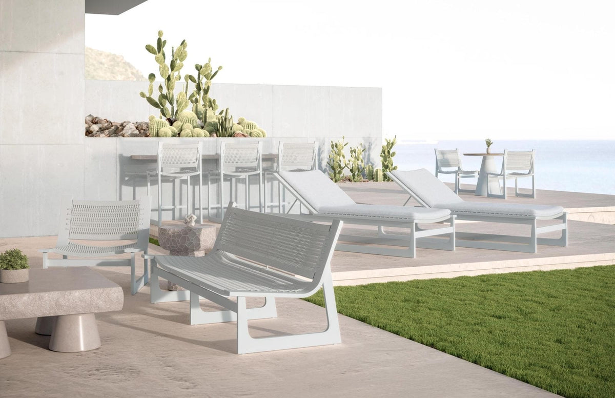 Cozumel | 3 Seat Sofa - White Sofas / Loveseats Azzurro Living