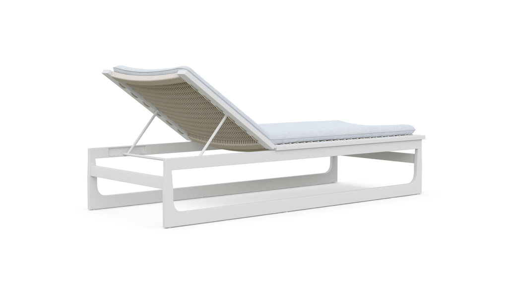 Cozumel Chaise Lounge White Lounge Chairs Azzurro Living