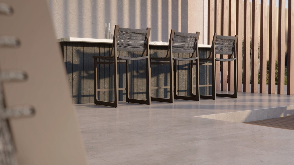 Cozumel | Counter Stool - Bronze Counter Stools Azzurro Living