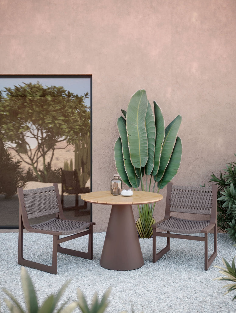 Cozumel | Dining Chair x2 - Bronze Dining Chairs Azzurro Living