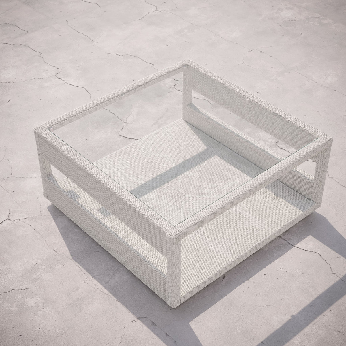 Cyprus | Coffee Table - Glass Top Coffee Tables Azzurro Living