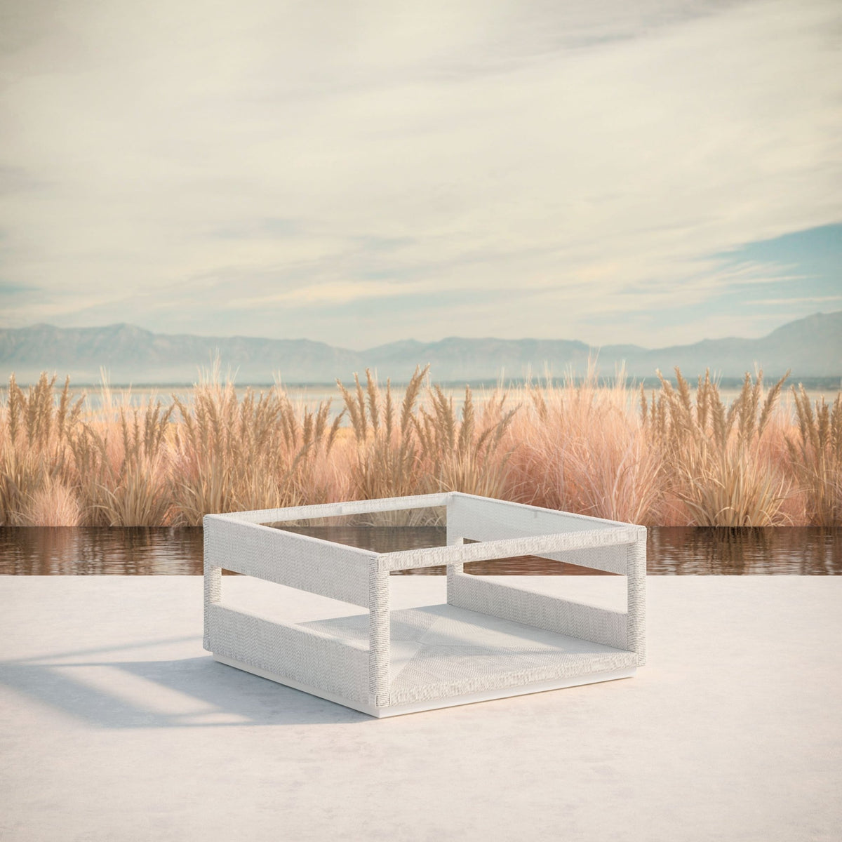 Cyprus | Coffee Table - Glass Top Coffee Tables Azzurro Living