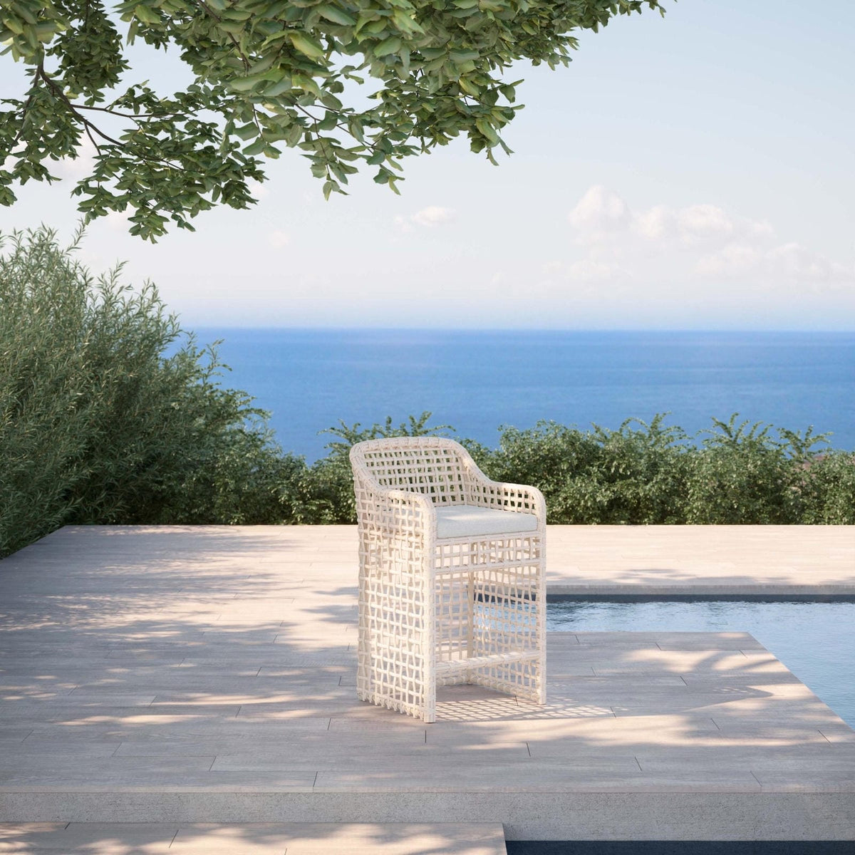 Kiawah | Bar Stool Bar Stool Azzurro Living