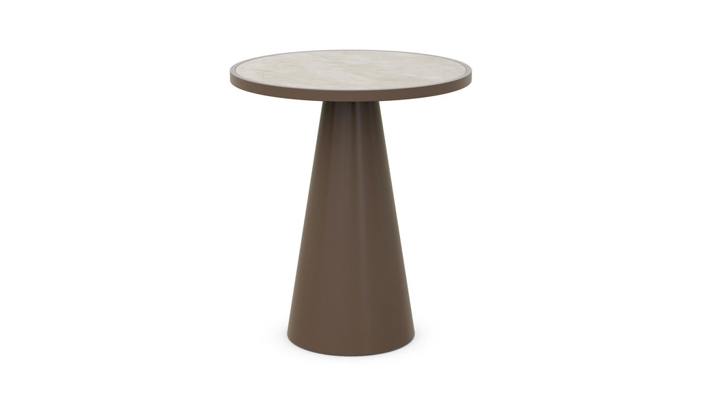 Leon Bar Table Bronze - Dekton Top Dining Table-Bar Azzurro Living