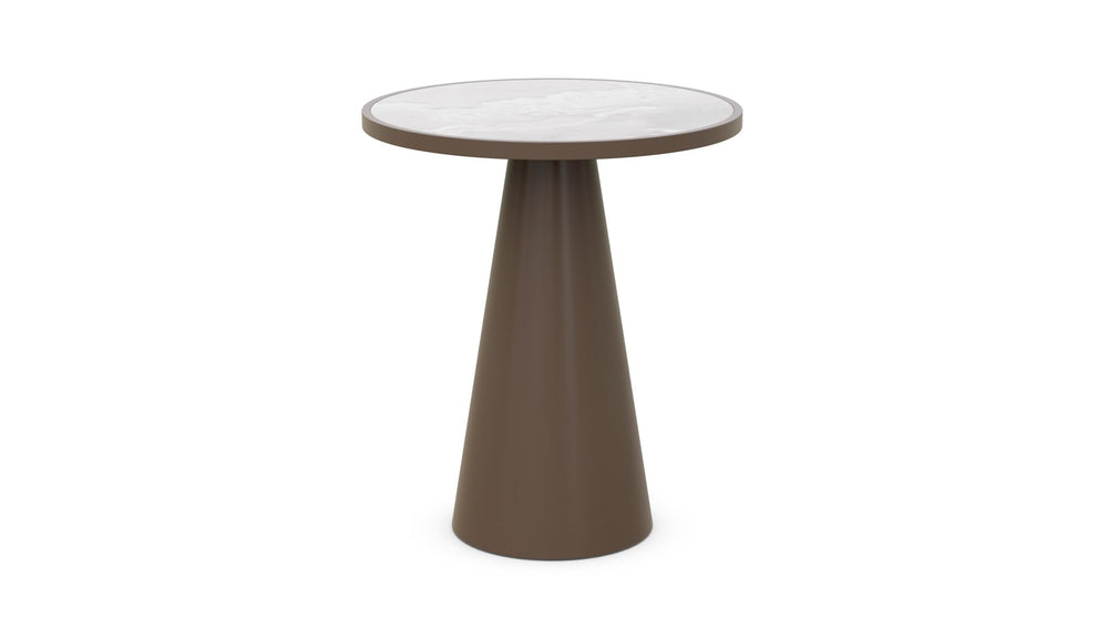 Leon Bar Table Bronze - Helena Dekton Top Dining Table-Bar Azzurro Living