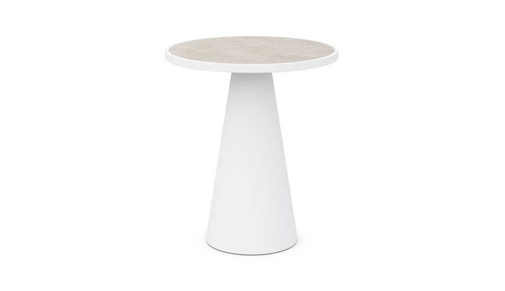 Leon Bar Table White - Albarium Dekton Top Dining Table-Bar Azzurro Living
