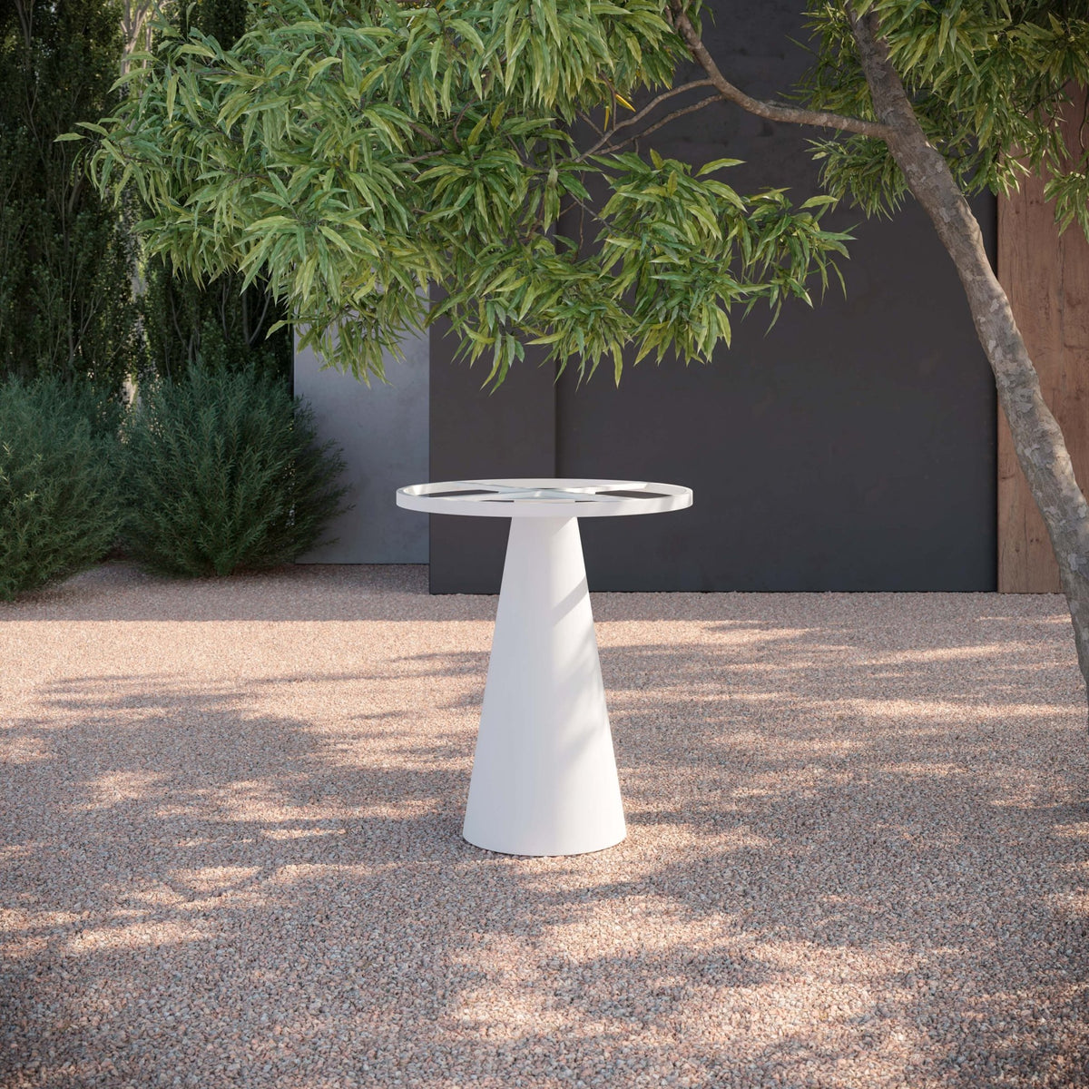 Leon | Bar Table - Glass Top Dining Table-Bar Azzurro Living