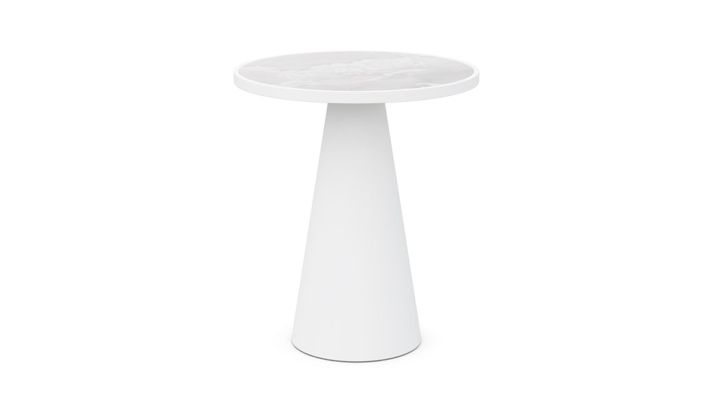 Leon | Bar Table White - Dekton Top Dining Table-Bar Azzurro Living