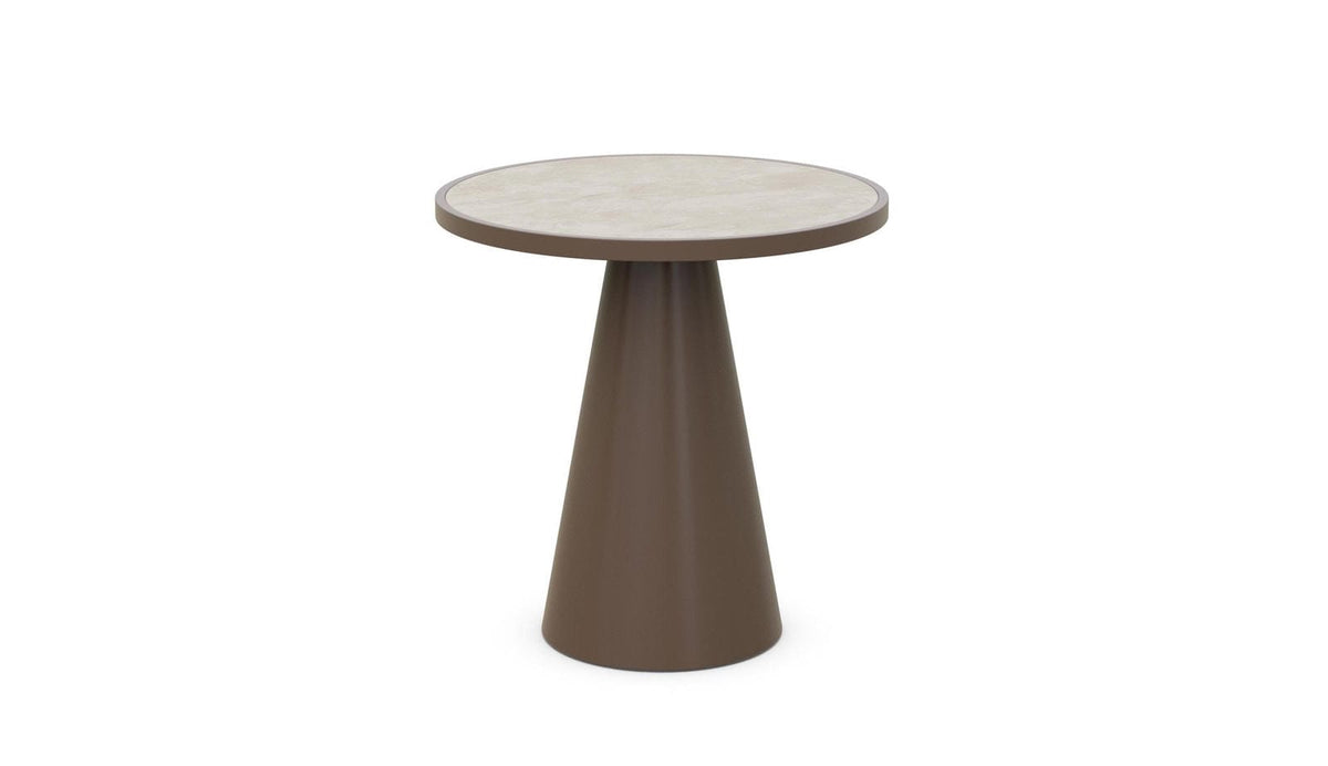 Leon | 35.5" Counter Table Bronze - Dekton top Dining Table-Counter Azzurro Living