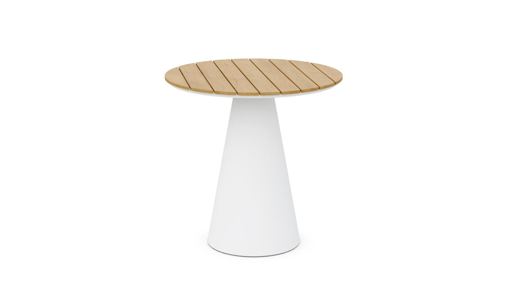 Leon Counter Table White - Alpine Weatherwood Top Dining Table-Counter Azzurro Living